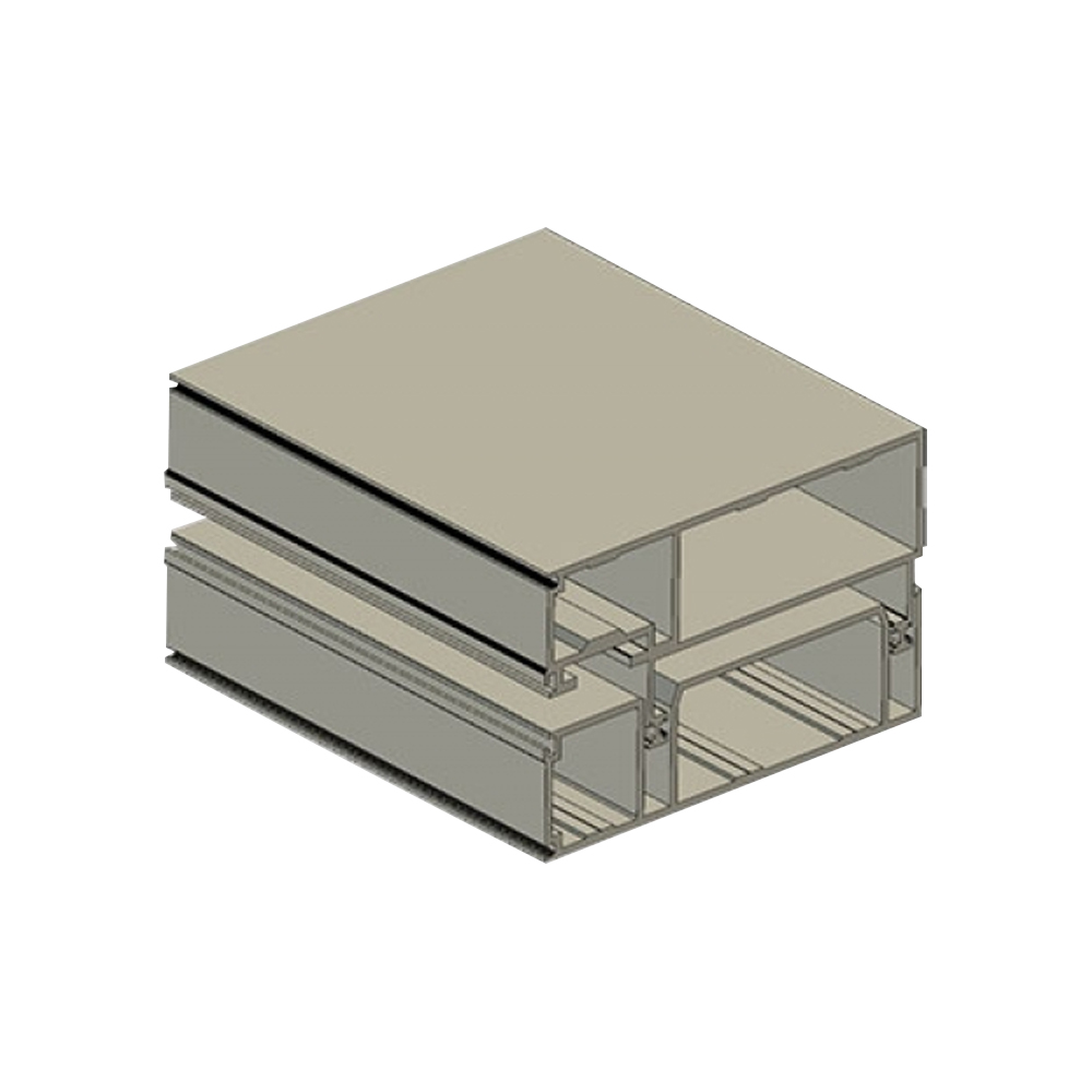 Gardinvæg aluminiumsprofiler
